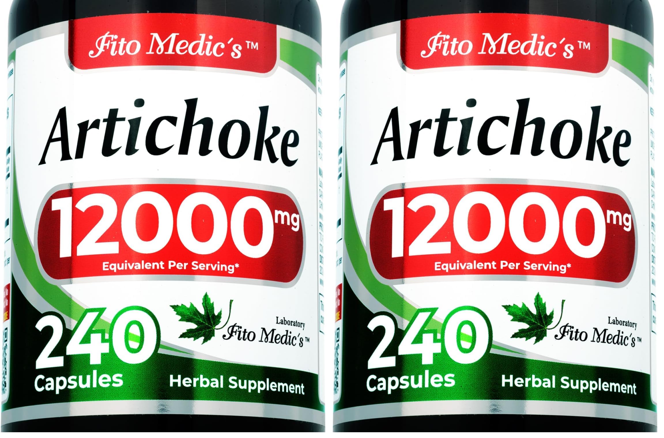 FITO MEDIC'S Artichoke Extract Capsules Pack 2, ready for daily use.