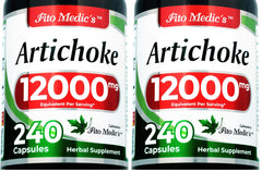 FITO MEDIC'S Artichoke Extract Capsules Pack 2, ready for daily use.