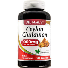 Capsules close-up shows high-potency cinnamon for convenient daily use.