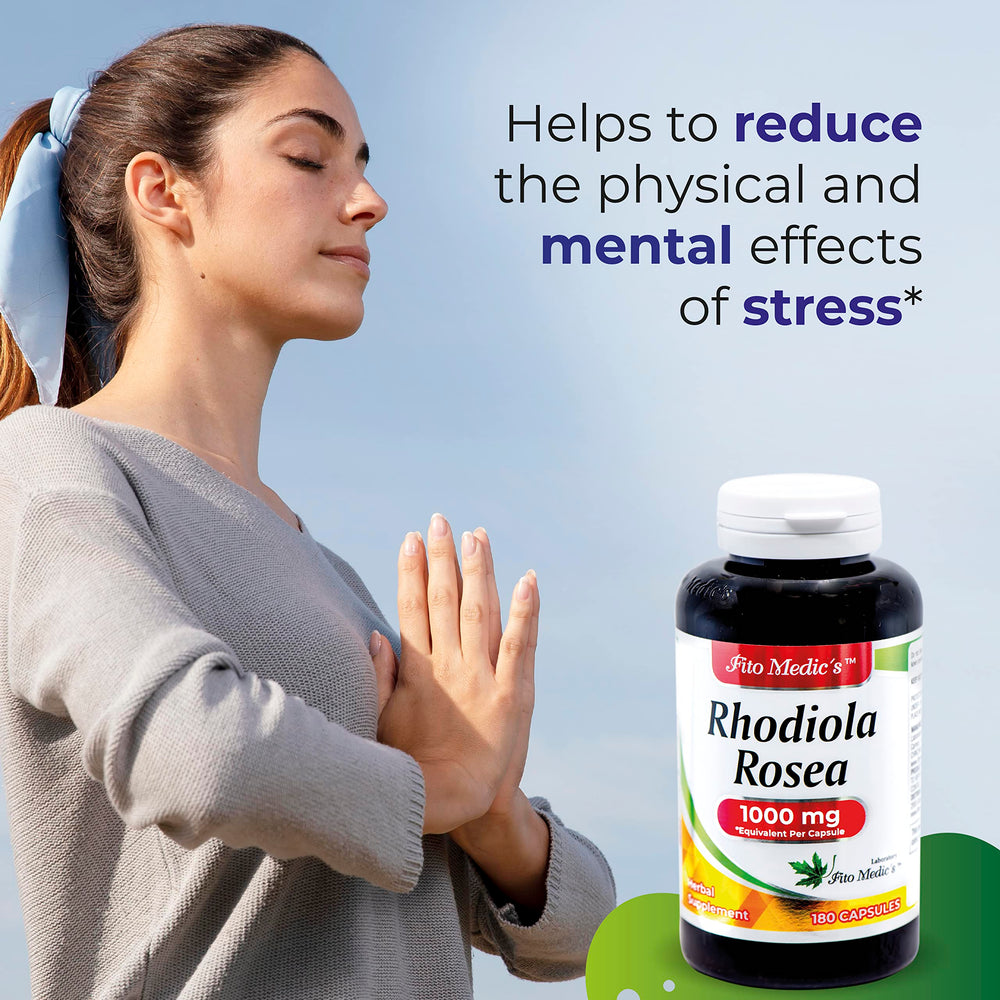 FITO MEDIC'S Rhodiola Rosea supports energy and stamina on demanding days
