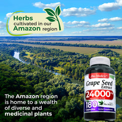 FITO MEDIC'S Grapeseed extract ingredient label shows a high-per-serving blend