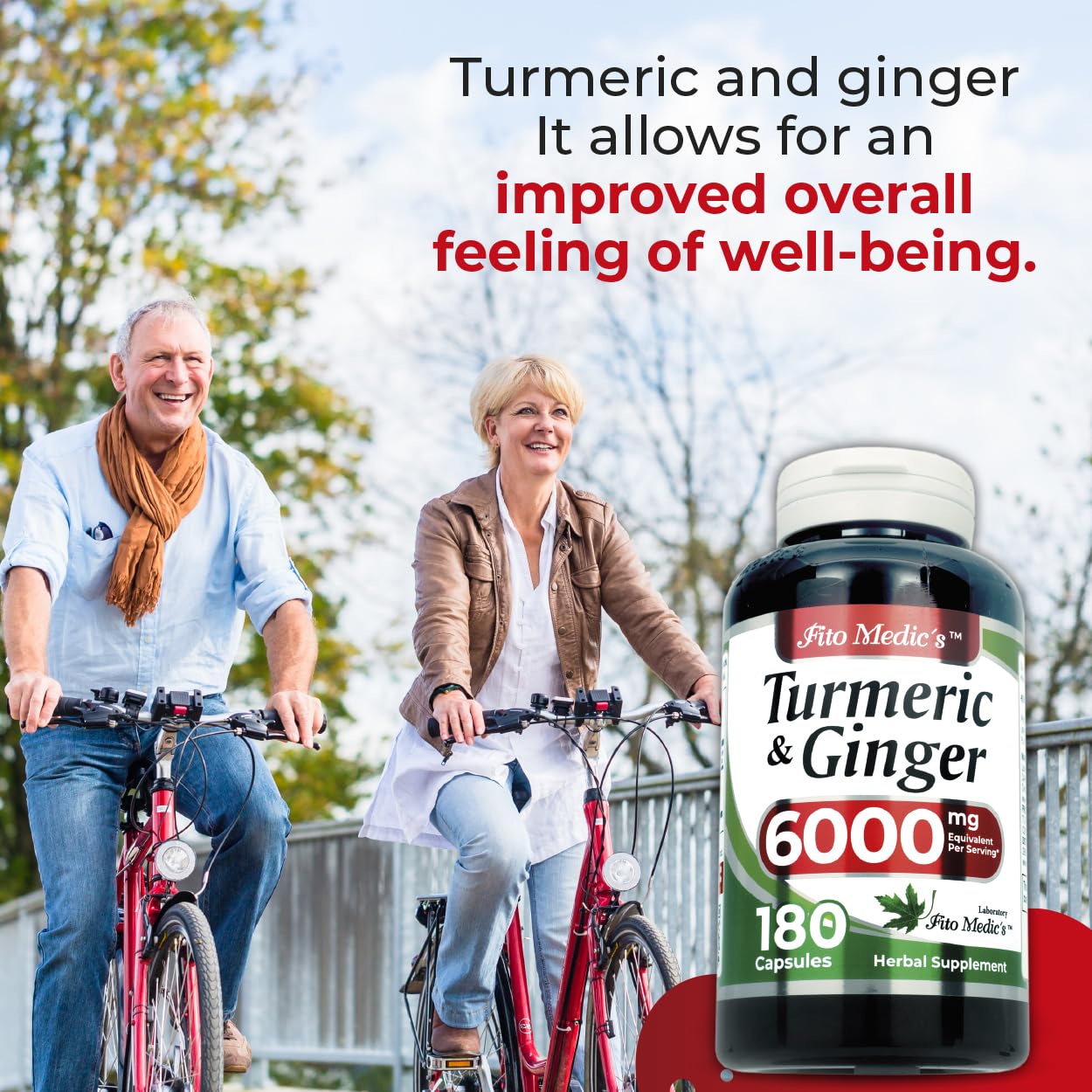FITO MEDIC'S Lab turmeric ginger ingredients detail