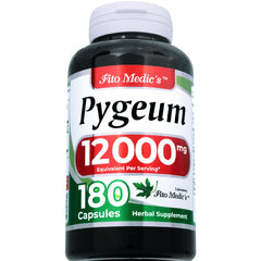 FITO MEDIC'S Pygeum capsules neatly arranged for daily use.