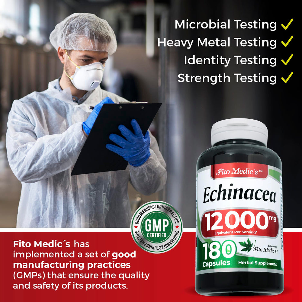 FITO MEDIC'S organic echinacea leaf product in clean packaging.