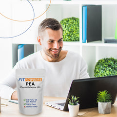 FitPowders Phenylethylamine powder scoop for daily dosing convenience