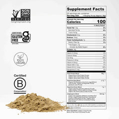 fitppl chocolate flavor protein powder scoop ready to mix in glass