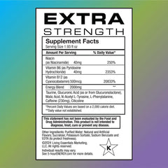 Five-Hour Energy Extra Strength Variety Pack front showcases a 30-count pack for on the go energy
