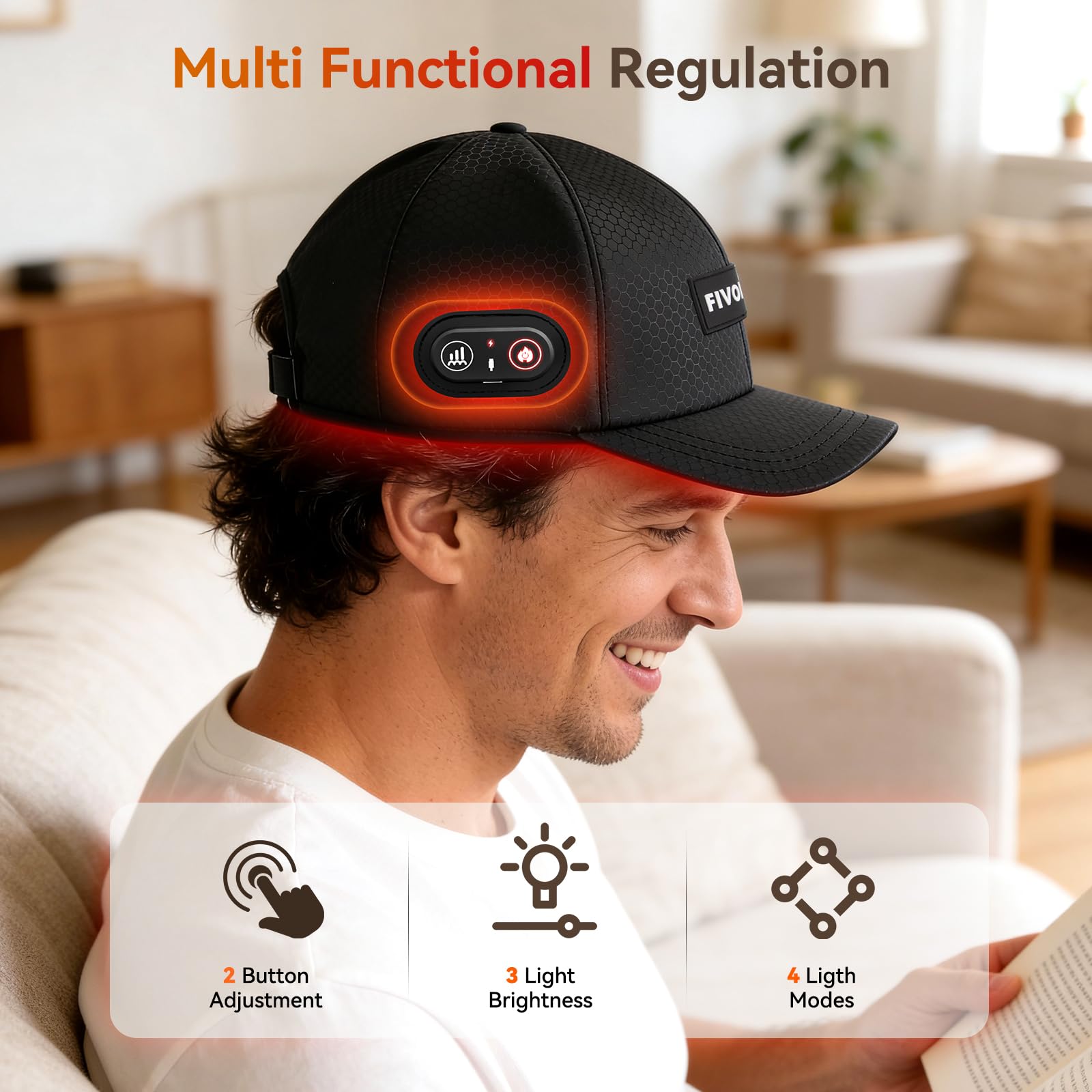 FIVORRA Red Light Cap complete set ready for gifting