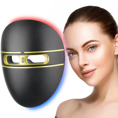 F FIWENE Pro-Grade FSA LED mask—front view shows compact home treatment ready.