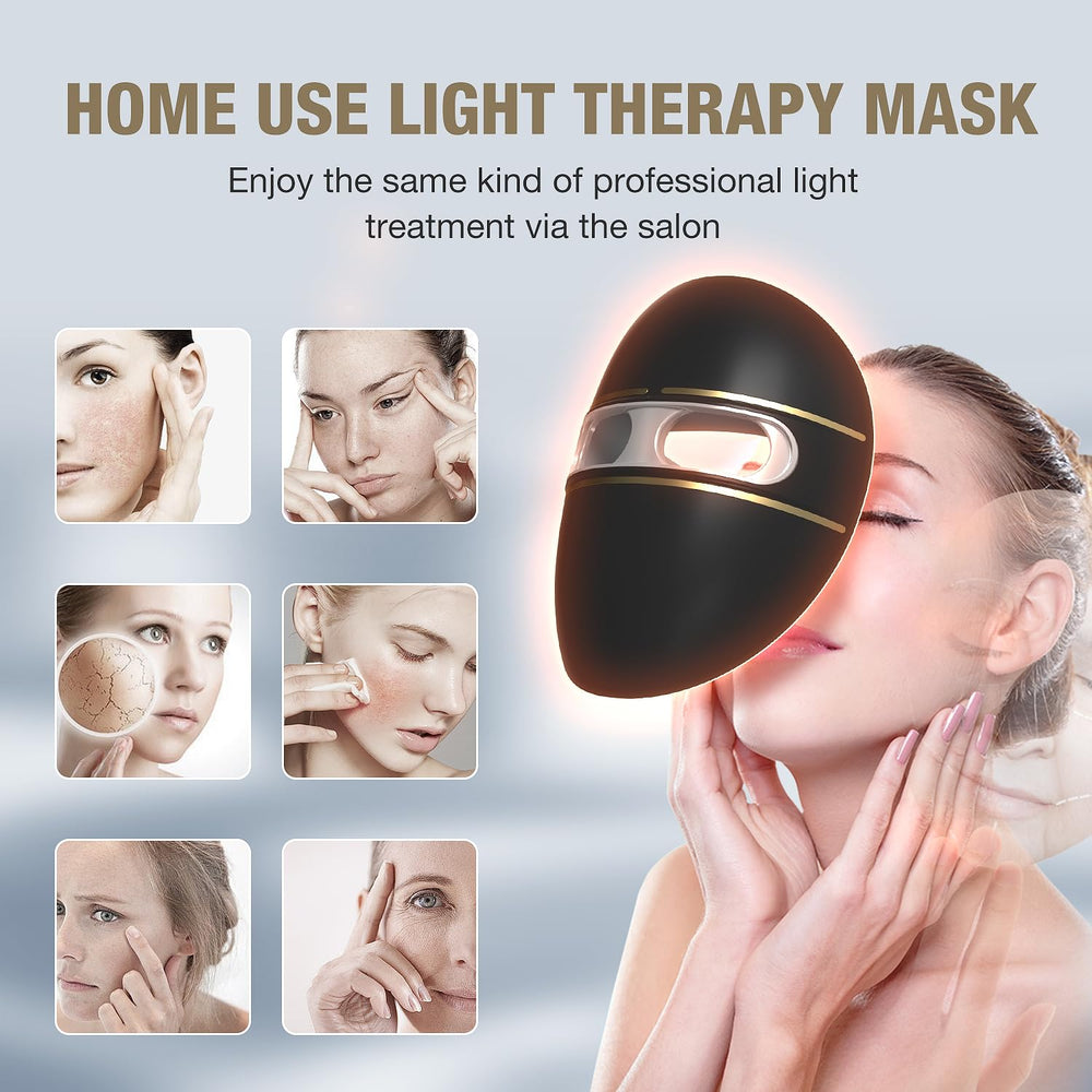 F FIWENE Pro-Grade FSA LED mask—remote control detail enabling easy, hands-free operation.