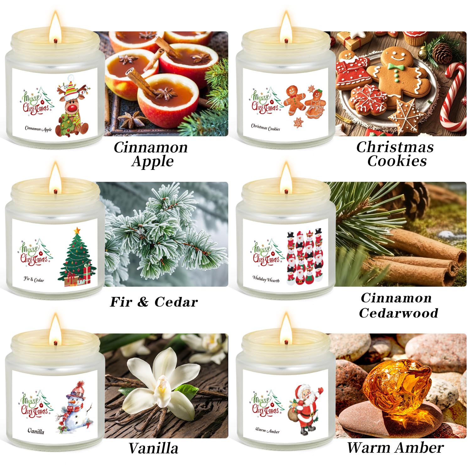 FKJOL Christmas Cookies candle fills a room with sweet nostalgia.