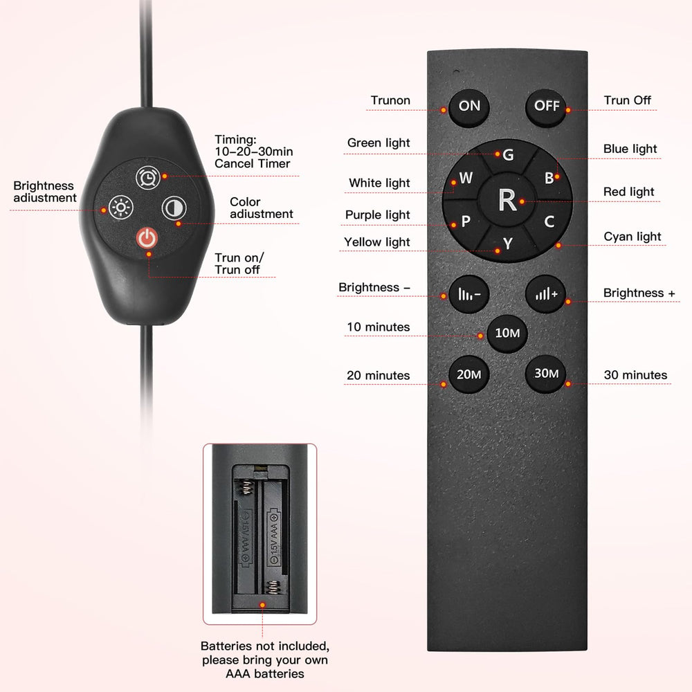 FlaoAito home-use lamp supports convenient at-home sessions.