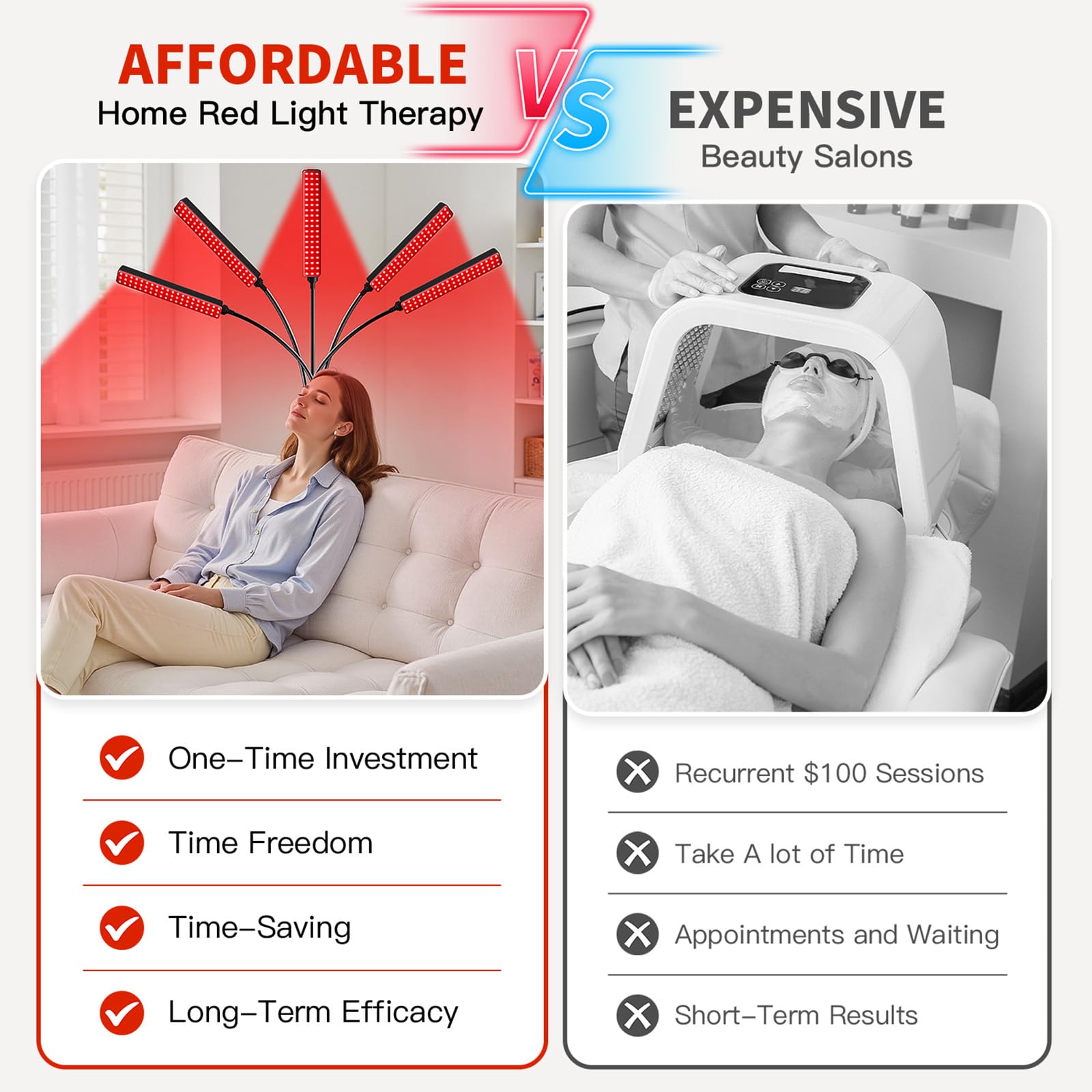 FlaoAito relaxing therapy session creates a calm spa like vibe at home.