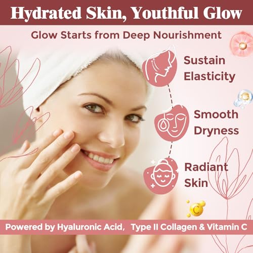 Close-up of hydrated skin concept with Flarovexarith OsteoCII Renew