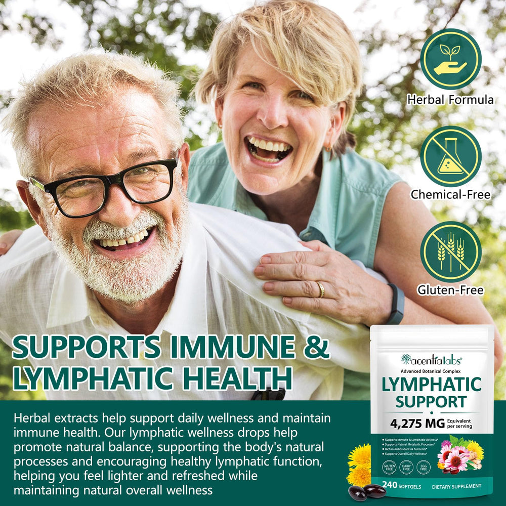 Flasture daily-use capsules image conveys an easy, consistent routine for lymphatic balance.
