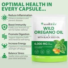 Flasture digestion-friendly oregano oil capsules for GI comfort.