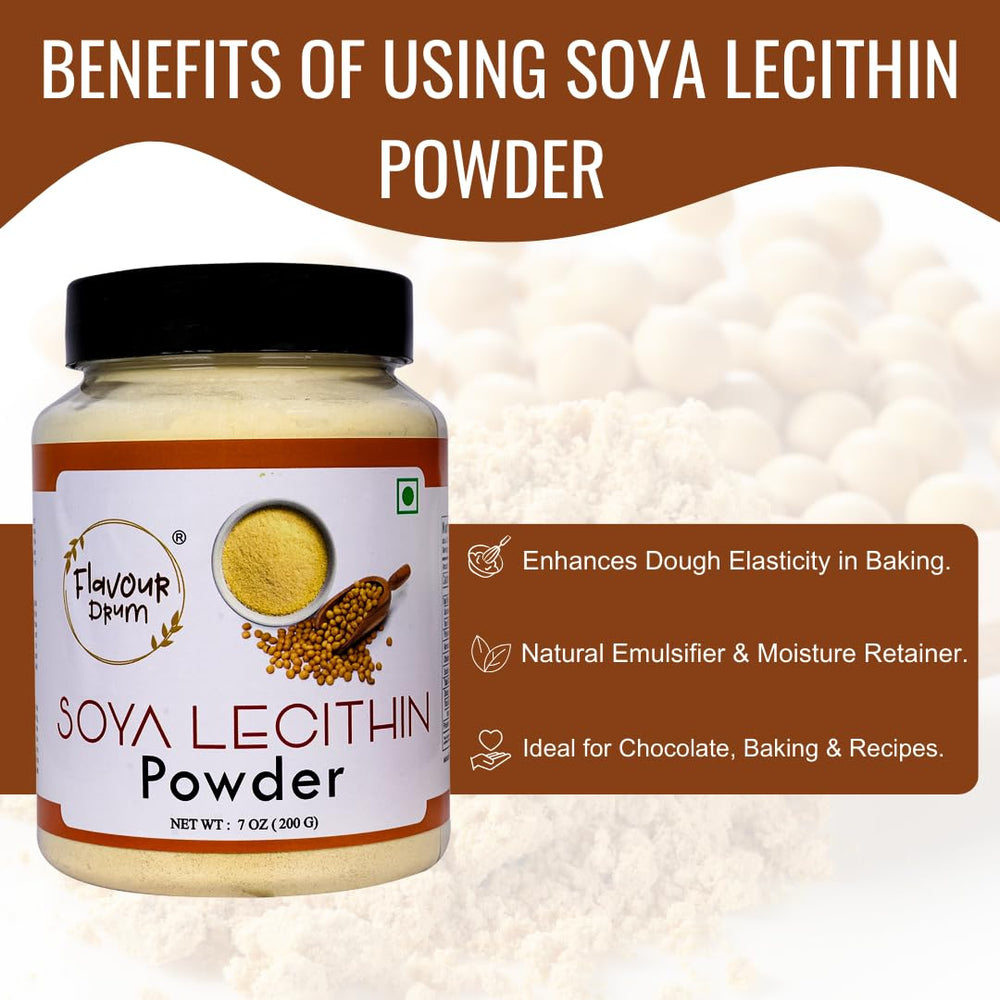 Flavour Drum Soya Lecithin Powder whisked into batter for smooth emulsions.