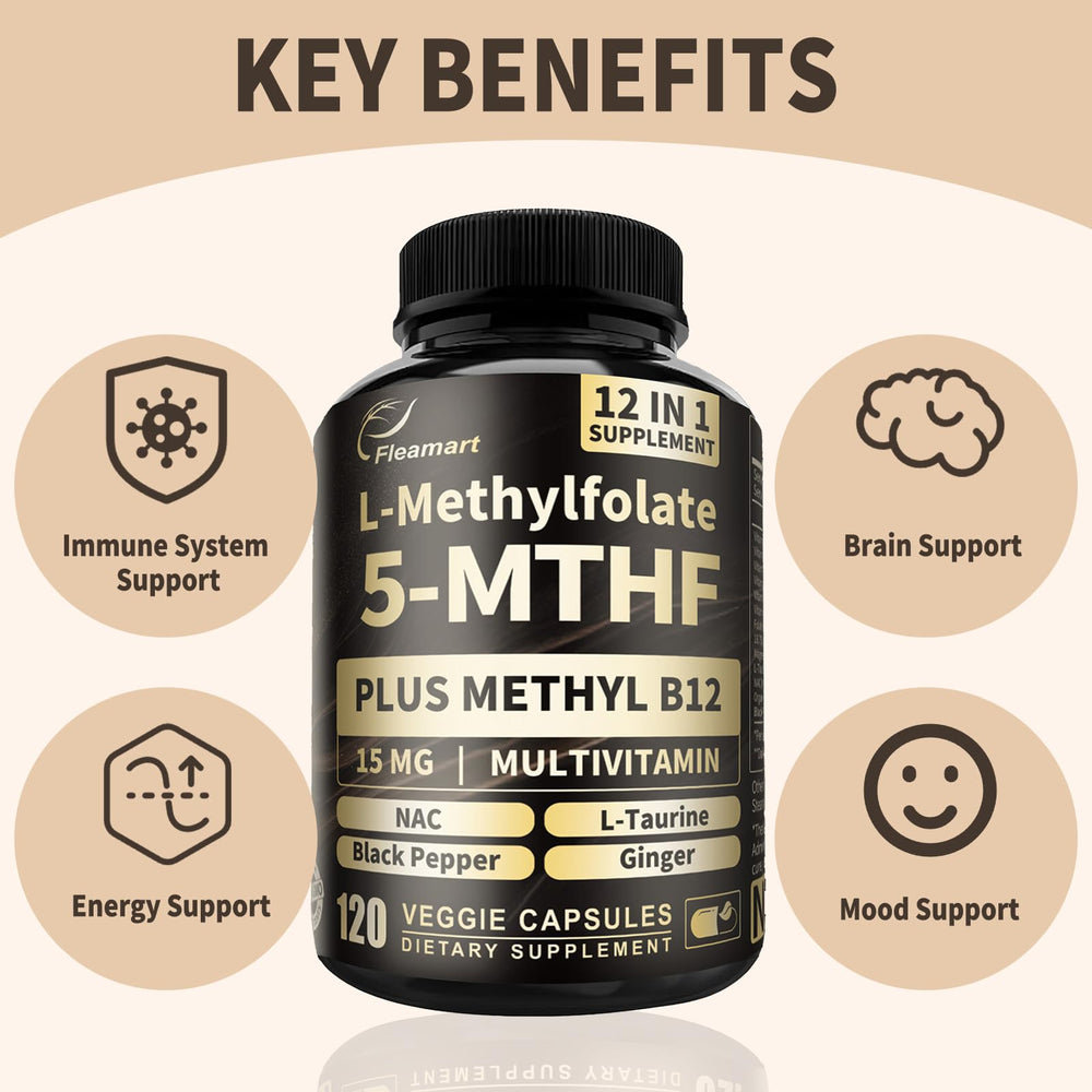 Fleamart L Methylfolate nutrition panel detail