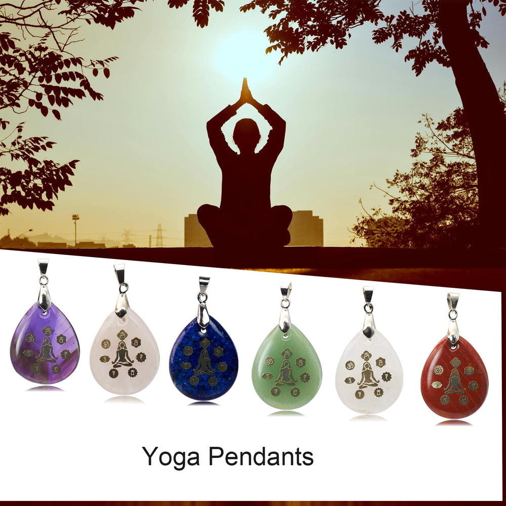 Flemtai red jasper waterdrop pendant for grounding and energy.