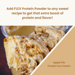 Flex Dieting Lifestyle vanilla baking boosts protein in muffins and cookies