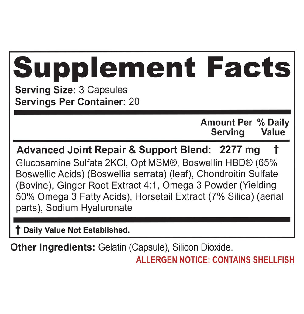 Flexacil Ultra front label showing brand and key ingredients