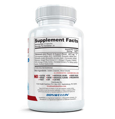 Flexacil Ultra capsules close-up illustrating joint-support ingredients for mobility