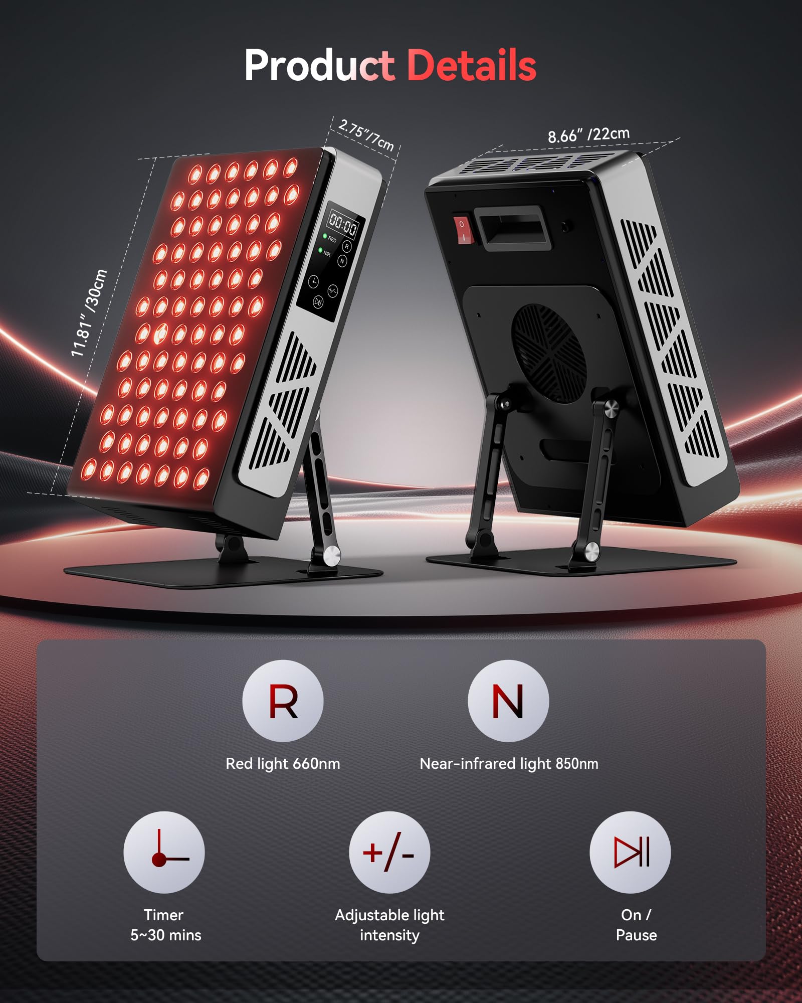 FliKEZE compact timer feature helps schedule short sessions
