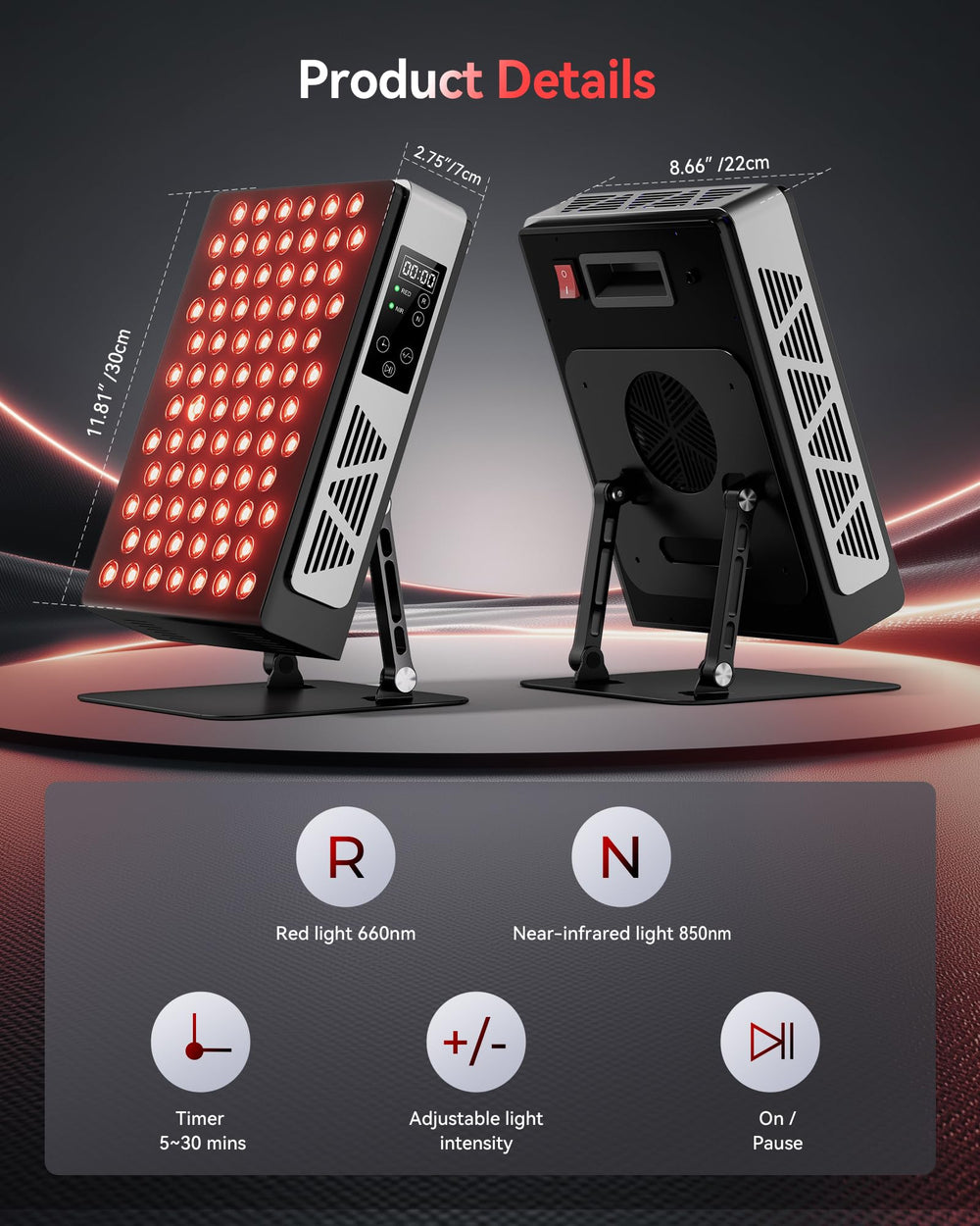 FliKEZE compact timer feature helps schedule short sessions