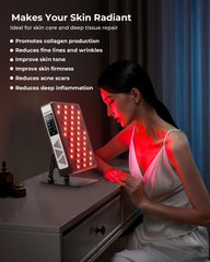 FliKEZE LED dots close-up highlights 156 beads and spectrum.
