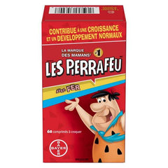Flintstones Plus Iron chewable tablets shown for convenient daily use.
