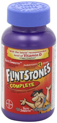 Flintstones vitamins packaging box shown for easy stacking and gifting
