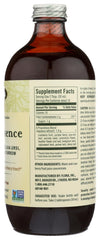 Flora Cran-Essence label closeup highlighting cranberry-based formula for everyday wellness