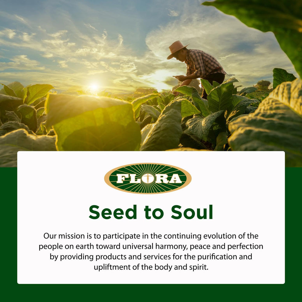 Flora Daily Multi Essentials+ 15 fl oz packaging as a travel-friendly option