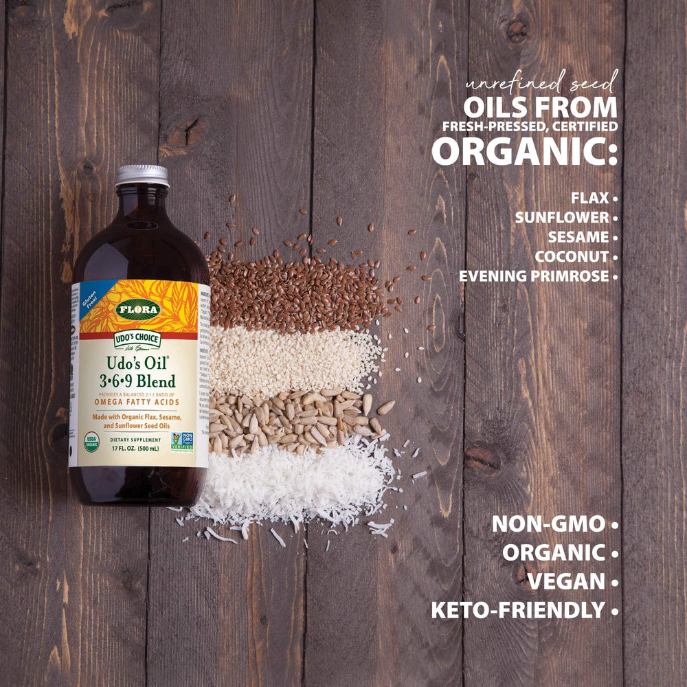 Flora evening primrose oil note in the blend and its role in the mix.