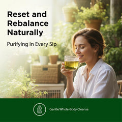 Flora FlorEssence herbal ingredients with burdock and kelp for fragrant infusion.