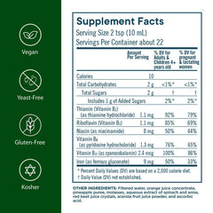 Flora Iron liquid pour demonstrates easy dosing and gentle absorption.