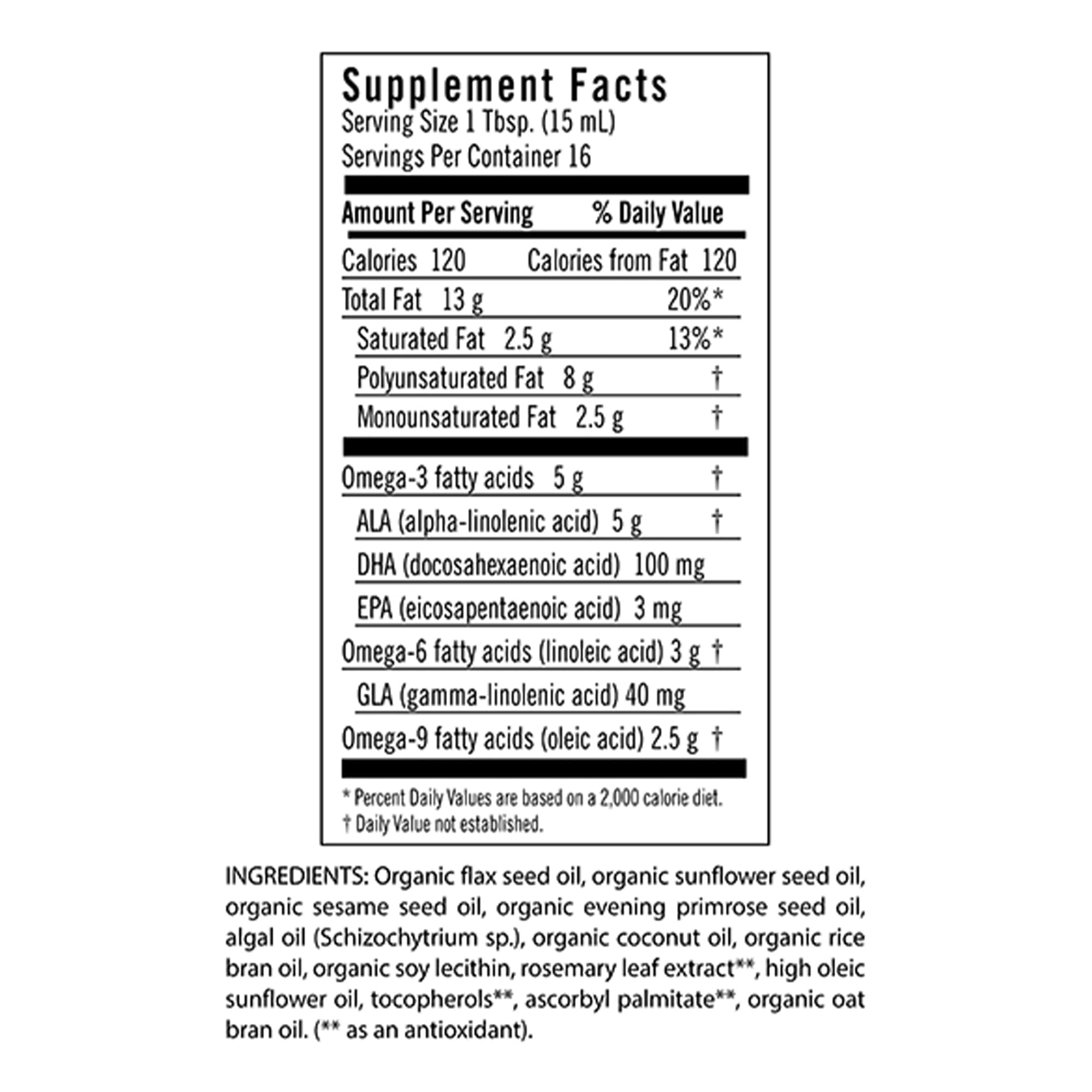 Flora Udo's Oil balance pour demonstrates easy integration into meals and smoothies.