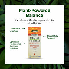 Flora Udo's sunflower oil image suitable for salads and dressings