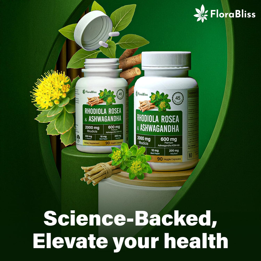 FloraBliss 45-day supply packaging with label detail
