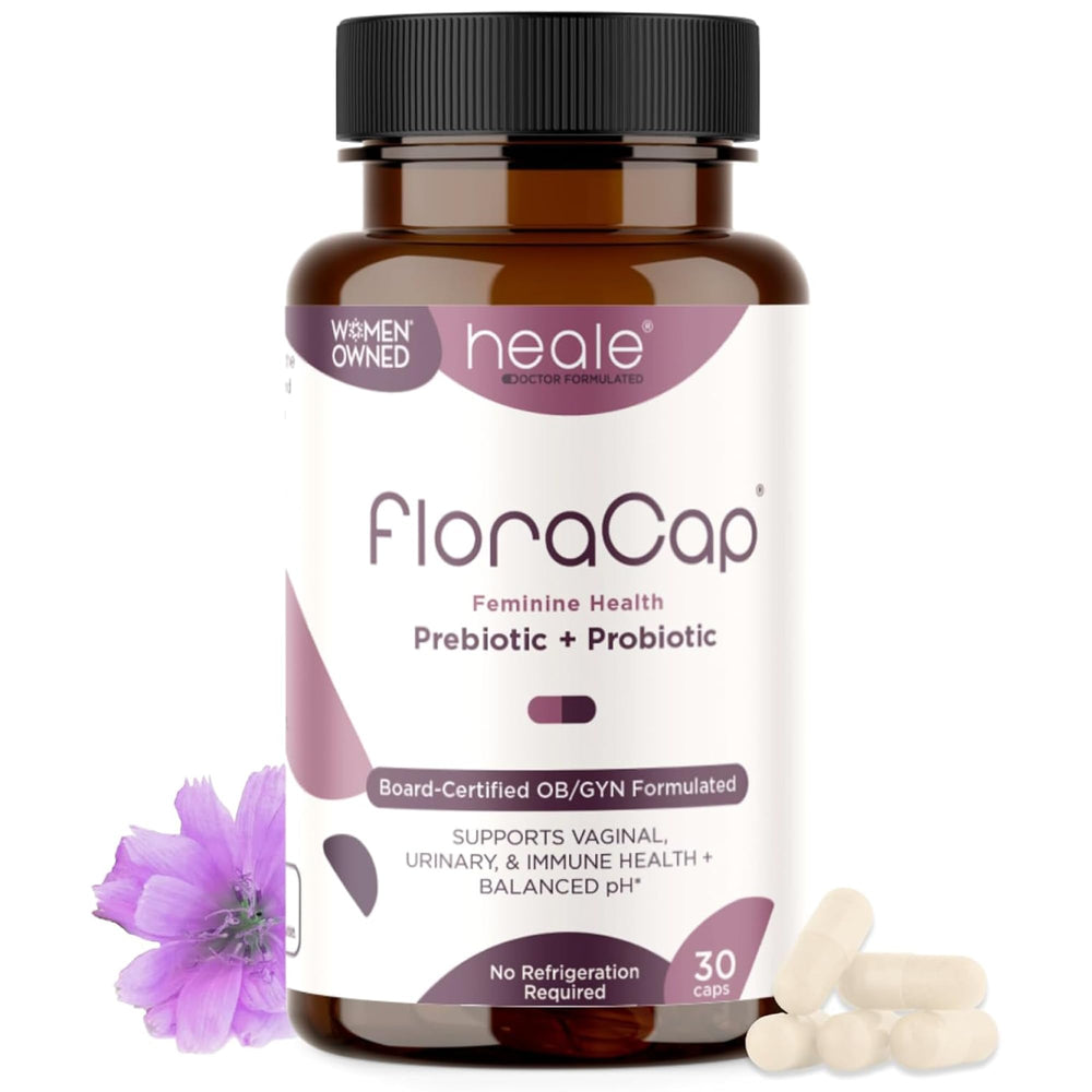 FloraCap vaginal probiotics capsules for daily balance and comfort