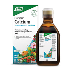 Floradix Calcium bottle for daily calcium support.