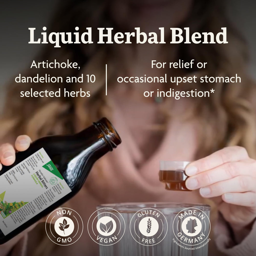 Floradix Gallexier ingredients artichoke, dandelion, turmeric, ginger for natural digestion support