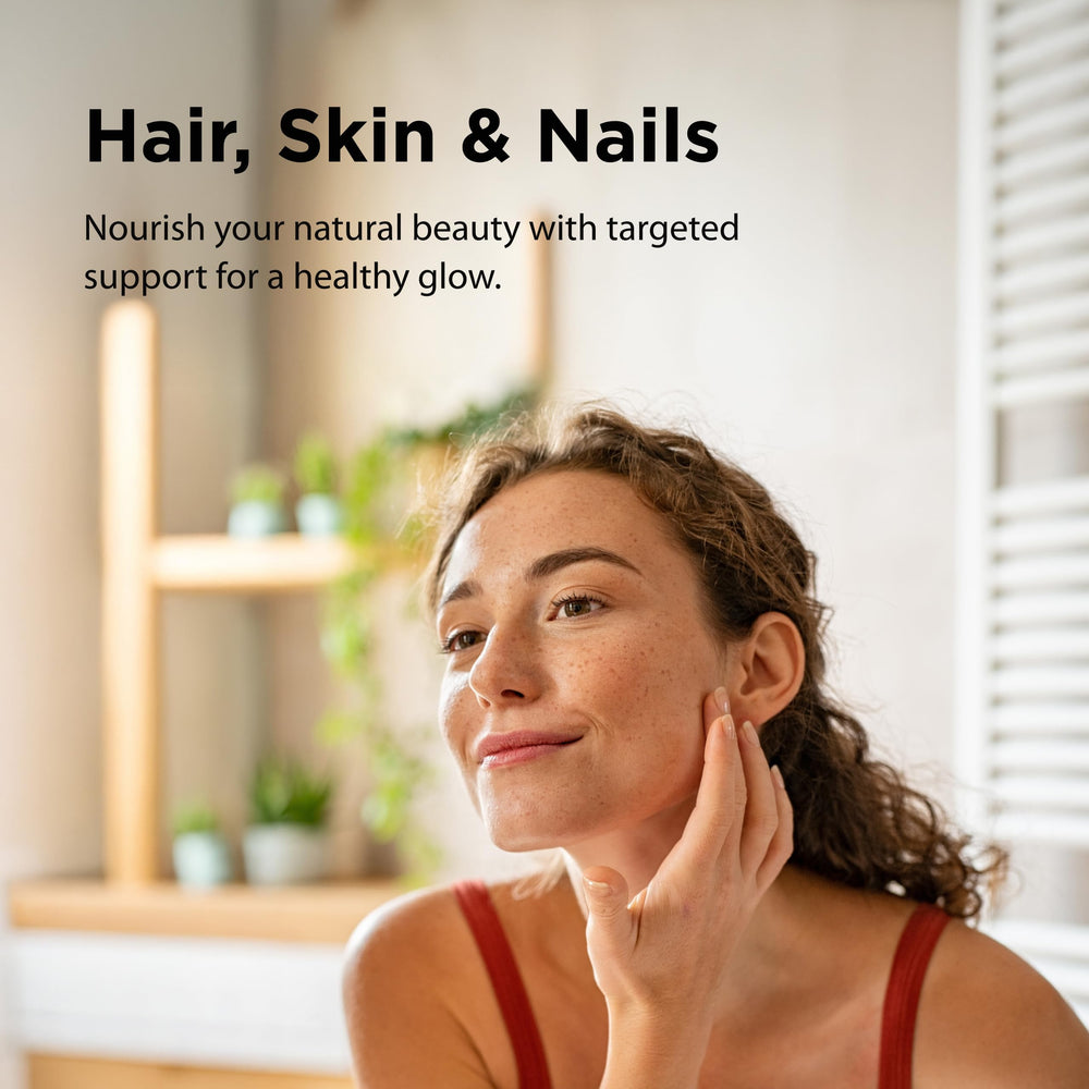 FloraSil packaging communicates beauty-enhancing silica benefits for skin and hair