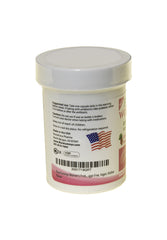 FloraTummys desiccant bottle detail showing moisture control to keep capsules fresh