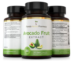 Florida Herbal Pharmacy serving suggestion image shows 120 capsules for convenience.