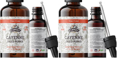 Florida Herbs Cayenne tincture bottle for easy spicy flavoring in meals