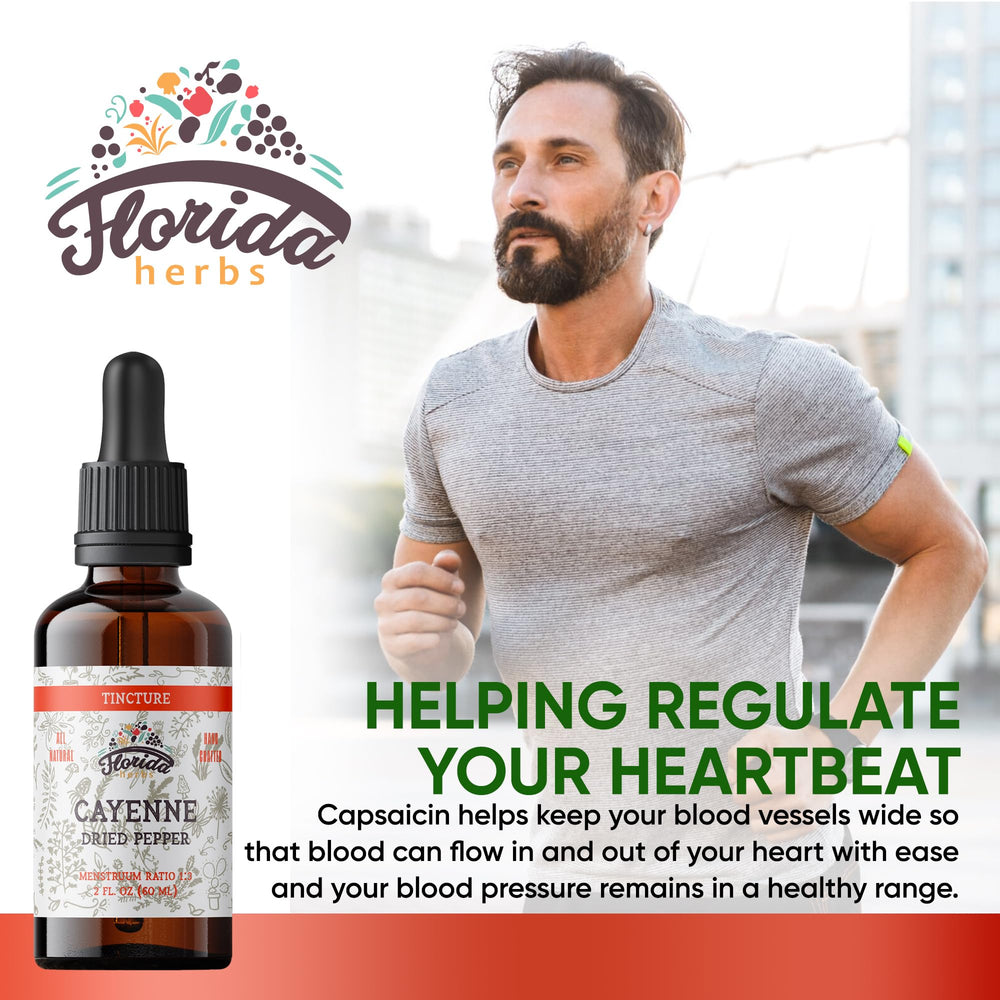 Florida Herbs Cayenne tincture dropper for precise dosing
