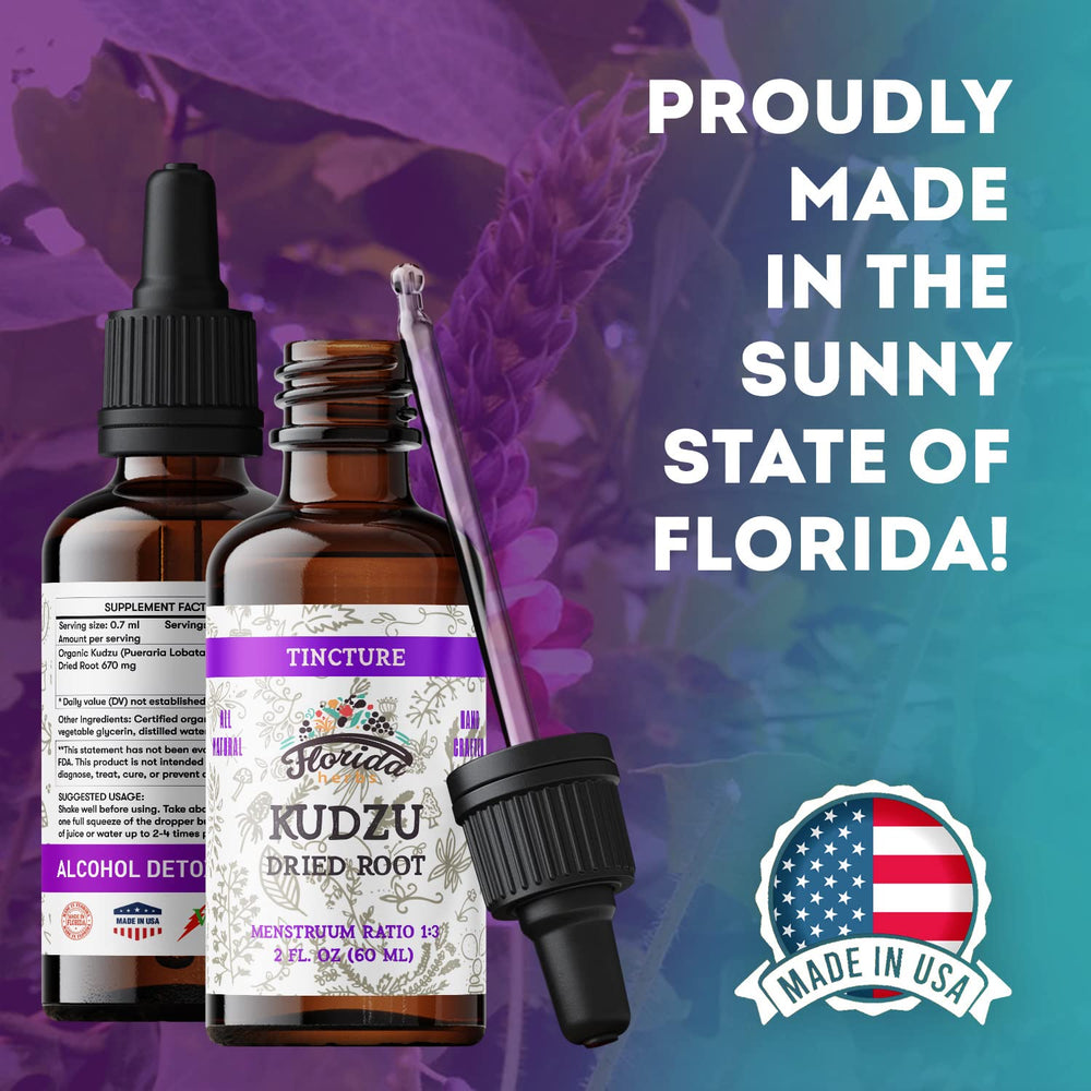 USA-made Florida Herbs product signals purity and trusted quality.