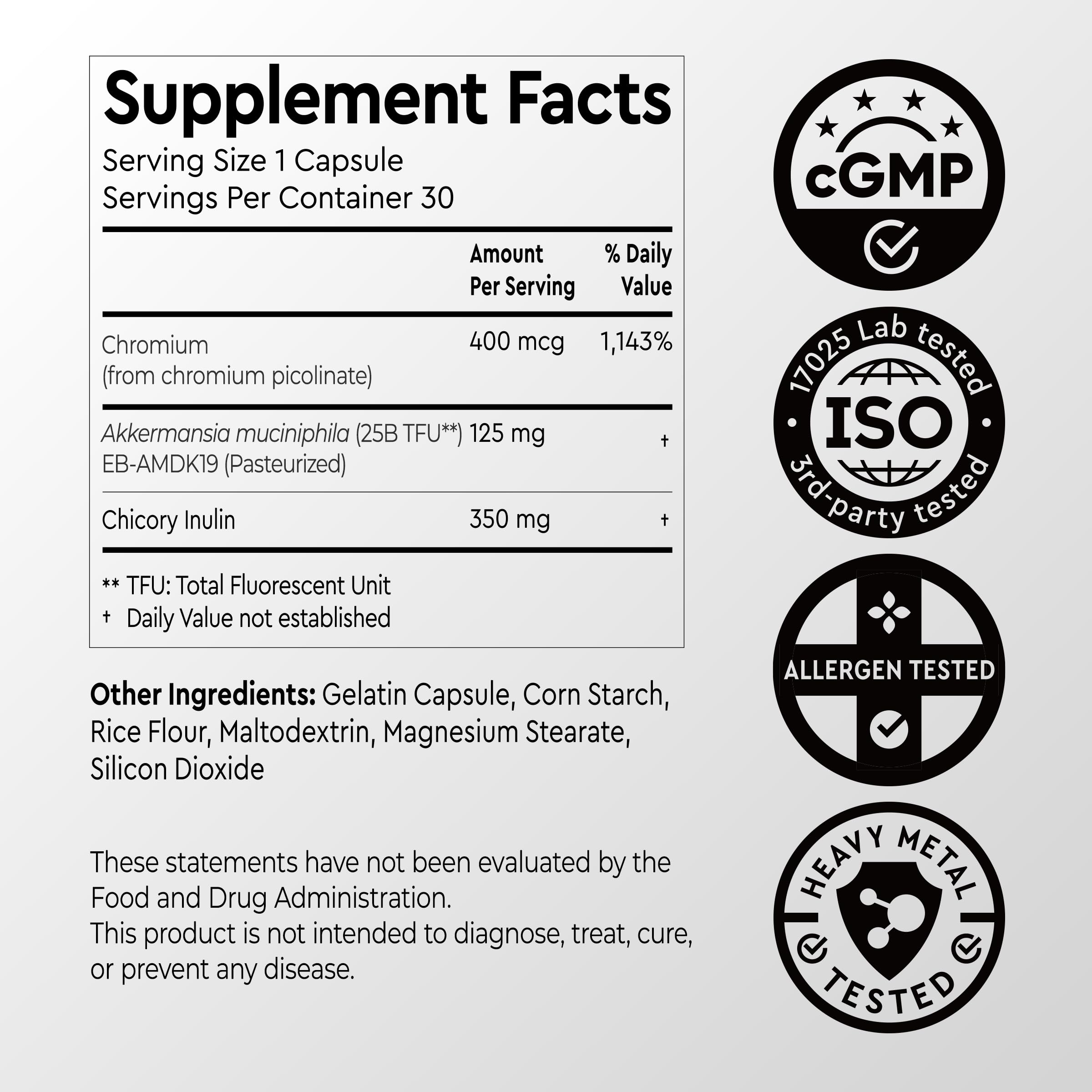 FLOUREN bottle on a kitchen counter conveys convenient, everyday gut health support.
