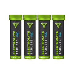 Fluid Tactical Lemon Lime tablets in tube for on-the-go hydration